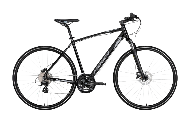 rower trekkingowy  Merida Crossway 15-D Glossy Black  28 2021